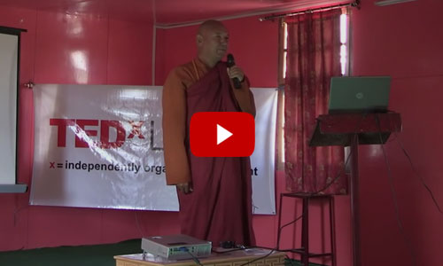 Self realization of life: Ven. Bhikkhu Sanghasena at TEDxLeh 